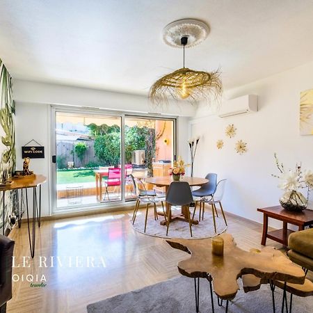 Апартаменты Le Riviera ~ Jardin ~ Parking ~ Climatisation Кань-сюр-Мер Экстерьер фото